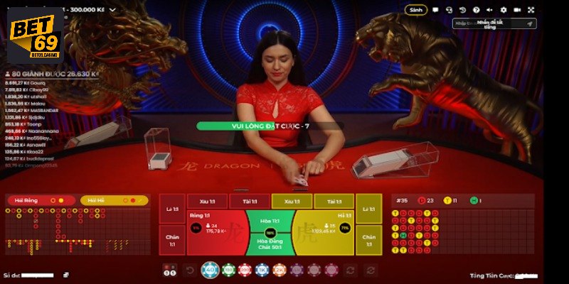 Tỷ lệ thưởng của rồng hổ rất cao